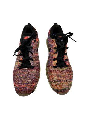 Nike Flyknit Max Running Shoes Mens 11 Multicolor 620469-012 Athletic Sneakers